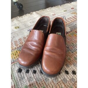 Cole Haan Shoes Women 6.5 Loafer Brown Leather Lug Sole Corporate Dress